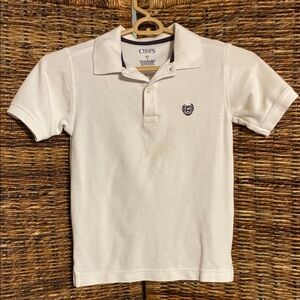 Chaps Kids Polo Shirt in White